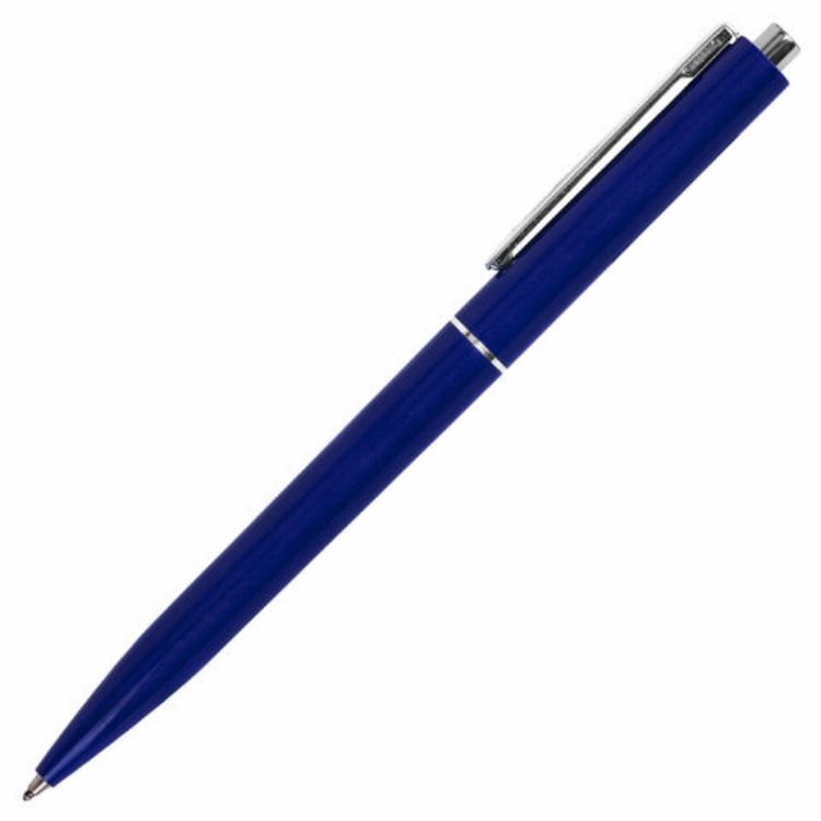 Изображение Ручка шариковая автоматическая BRAUBERG X17 BLUE, СИНЯЯ, корпус синий, стандартный узел 0,7 мм, линия письма 0,5 мм, 144157