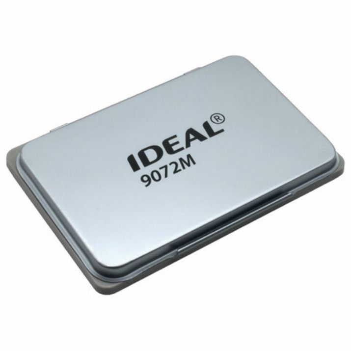 Изображение Штемпельная подушка TRODAT IDEAL 9072М, 110х70 мм, металлический корпус, НЕОКРАШЕННАЯ, 190568