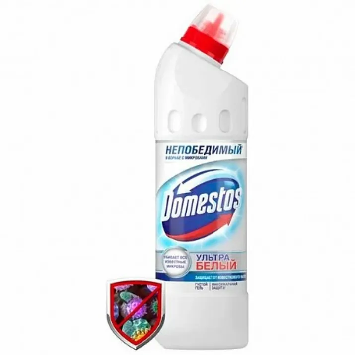 Изображение Средство чистящее для туалета "DOMESTOS Ультра Белый", 1 л