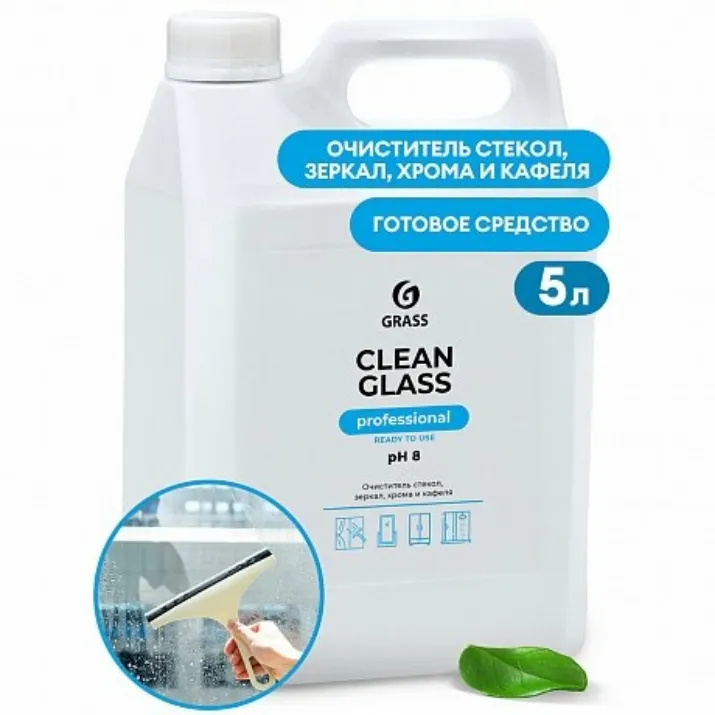 Изображение Средство для мытья окон и стекол "CLEAN GLASS Professional", 5 кг (125572)