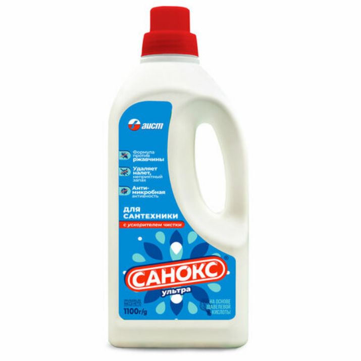 Изображение Средство для удаления ржавчины и известкового налета, 1,1 кг, САНОКС "Ультра", 4303010017