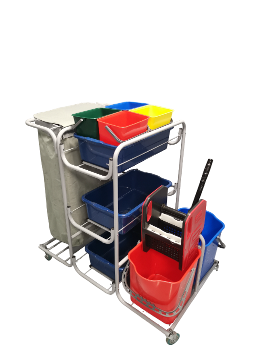 Изображение Многофункциональная уборочная тележка MEGA