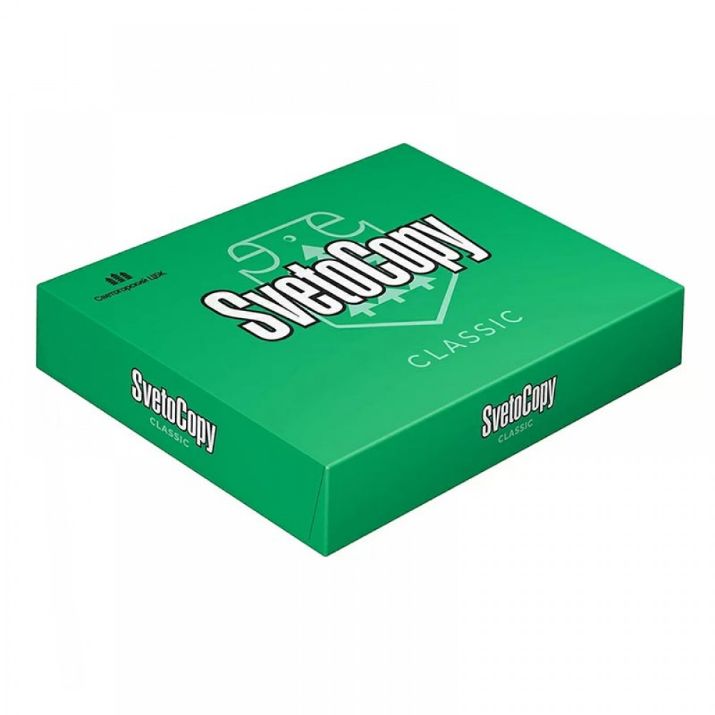 Изображение Бумага SvetoCopy classic, А4, марка С, 80г/м2, 500л