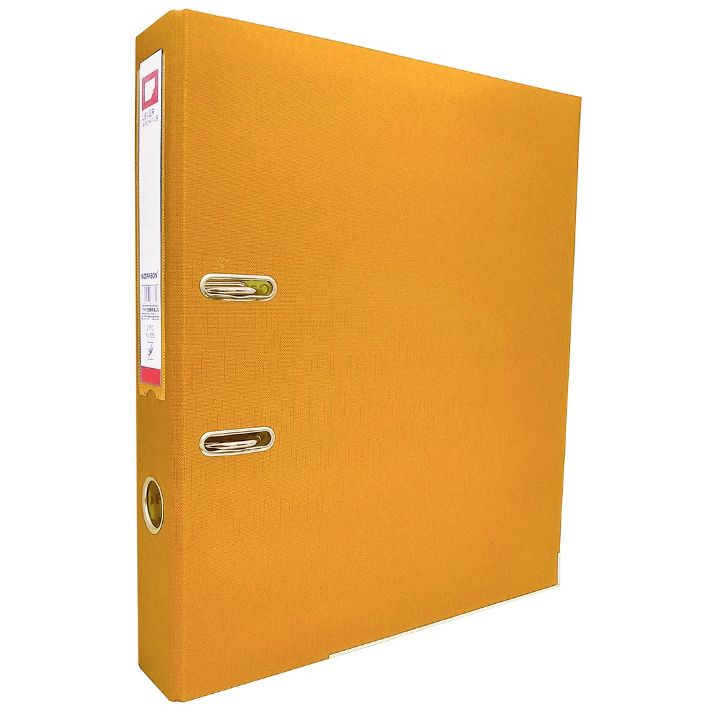 Изображение Регистратор A4, 75 мм, ПВХ, желтый